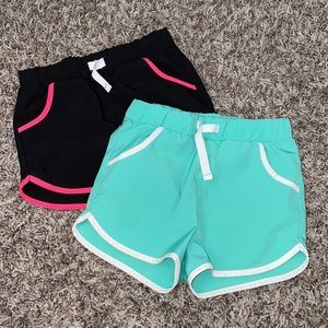 🤩4/$15🥳 girls cat and jack shorts bundle